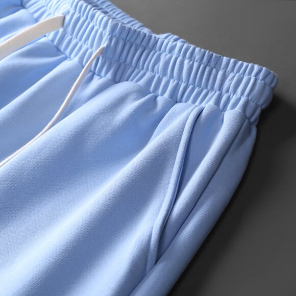 Casablanca Blue Graphic-Print Drawstring Athletic Shorts - Picture 3 of 8